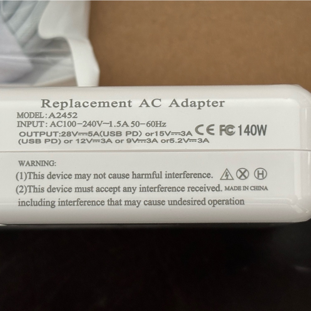 Replacement Laptop AC Adapter